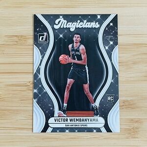 VICTOR WEMBANYAMA 2023-2024 Panini Donruss Magicians Rookie Card RC